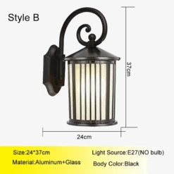 Applique Murale Extérieure étanche Style Européen Rétro Pour Jardin Villa Cour 15 Applique Murale Extérieure étanche Style Européen Rétro Pour Jardin Villa Cour -Lumeers Boutique applique murale ext rieure tanche style europ en r tro pour jardin villa cour 5