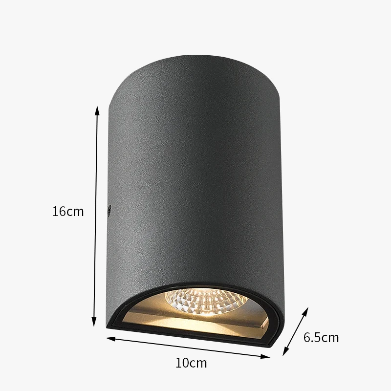 Applique Murale Led Moderne Pour Extérieur étanche En Aluminium 8 Applique Murale Led Moderne Pour Extérieur étanche En Aluminium – Image 6