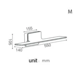 Applique Murale LED Rectangulaire Waterproof Angelo -Lumeers Boutique applique murale led rectangulaire waterproof angelo dimm