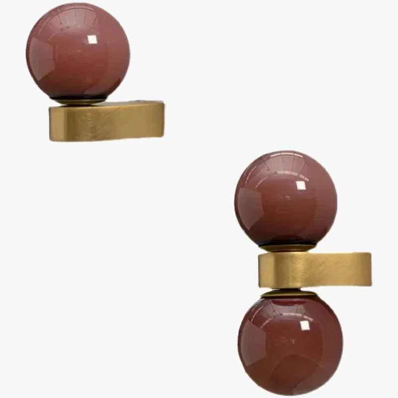 Applique Murale Moderne En Verre Avec Boule Nordique Décorative 4 Applique Murale Moderne En Verre Avec Boule Nordique Décorative – Image 2