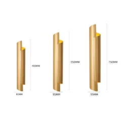 Applique Murale Moderne LED Cylindrique Et Métallique Amaia -Lumeers Boutique applique murale moderne led cylindrique et metallique amaia dim