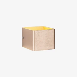 Applique Murale Moderne LED En Cube Métal Coloré