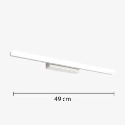 Applique Murale Moderne LED Rectangulaire Pour Miroir Greicy 11 Applique Murale Moderne LED Rectangulaire Pour Miroir Greicy -Lumeers Boutique applique murale moderne led rectangulaire pour miroir greicy dim