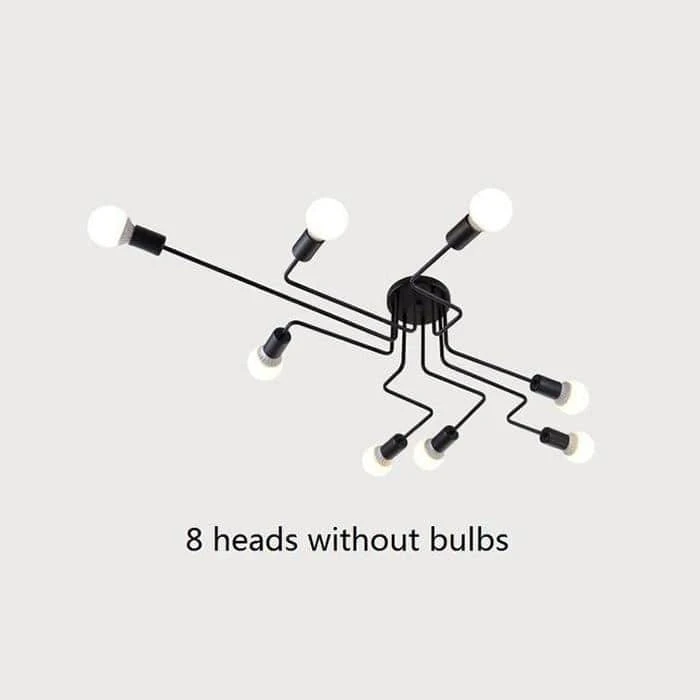 Plafonnier Design à LED Avec Plusieurs Bras 9 Plafonnier Design à LED Avec Plusieurs Bras – Image 7