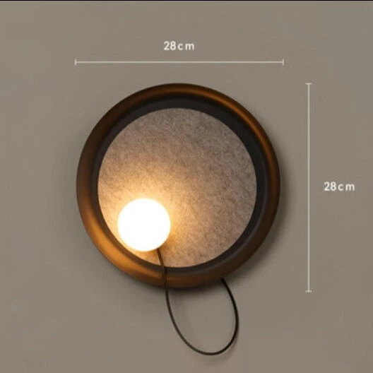 Applique Murale Moderne LED Ronde En Métal Barp 11 Applique Murale Moderne LED Ronde En Métal Barp – Image 9