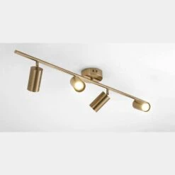 Barre Spots LED En Aluminium Noir Ou Doré Mounted -Lumeers Boutique b 7796d4df 8676 420d 8152 8f24a60ea7ea