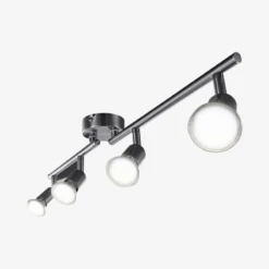 Barre à 4 Spots LED Chromée