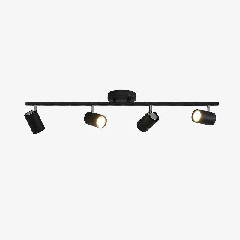 Barre Spots LEDs Ajustables Moderne 3 Barre Spots LEDs Ajustables Moderne