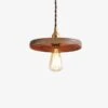 Suspension Industriel LED Avec Disque En Bois Et Ampoule Edison -Lumeers Boutique c b6247130 0984 4fde b9fa 741e1562bc1e