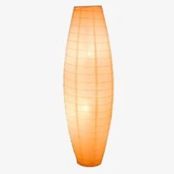 Lampadaire LED Ovale En Papier Woven