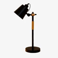 Lampe à Poser En Bois à LED Ajustable Floor