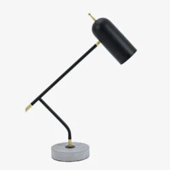 Lampe De Bureau Industrielle LED Noir Tekna