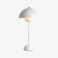Lampe De Bureau Moderne LED En Métal Coloré Avec Abat-jour Arrondi
