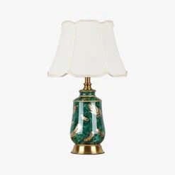 Lampe De Chevet LED En Céramique Style Japonais Dohia B