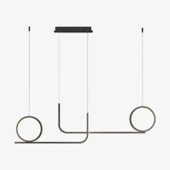 Lustre Design LED Style Parcours En Métal Lais