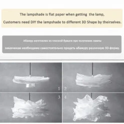 Lustre En Papier Nuage Pour Décoration Intérieure Moderne Et élégante -Lumeers Boutique lustre en papier nuage pour d coration int rieure moderne et l gante 5