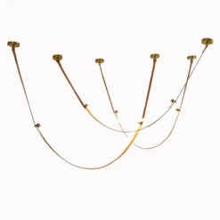 Lustre Led En Silicone Et Cuir Artificiel Pour Hôtel -Lumeers Boutique lustre led en silicone et cuir artificiel pour h tel 5