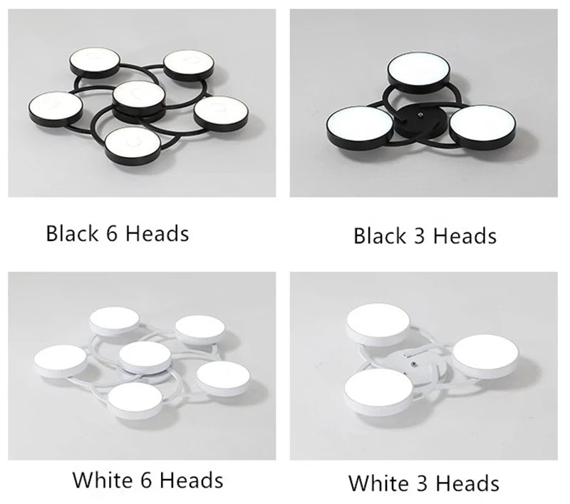 Lustre à Led Interchangeable Pour Un éclairage Intérieur Moderne 4 Lustre à Led Interchangeable Pour Un éclairage Intérieur Moderne – Image 2