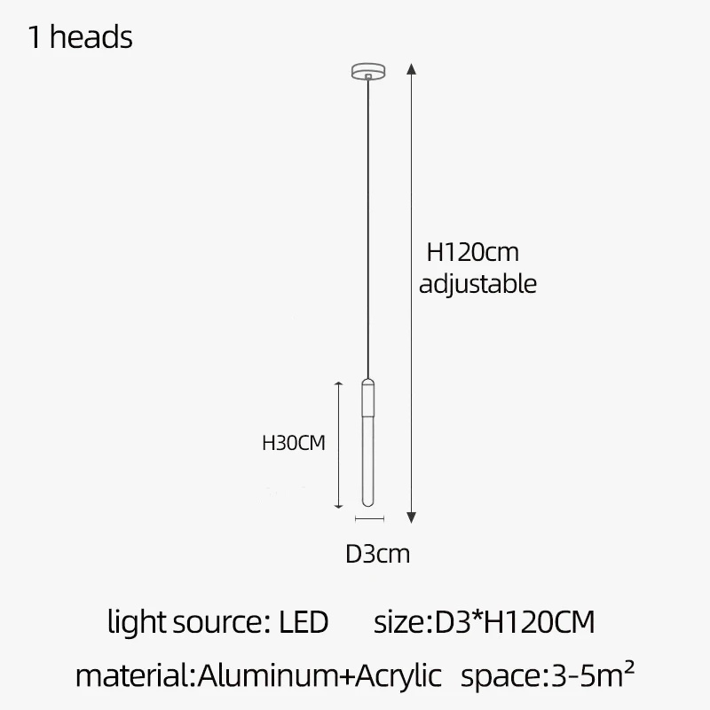 Lustre Led Minimaliste Moderne Pour Villa Restaurant Escalier 9 Lustre Led Minimaliste Moderne Pour Villa Restaurant Escalier – Image 7