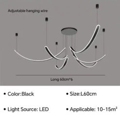 Lustre à Led Moderne Design Pour Décoration Intérieure élégante 16 Lustre à Led Moderne Design Pour Décoration Intérieure élégante -Lumeers Boutique lustre led moderne design pour d coration int rieure l gante 7