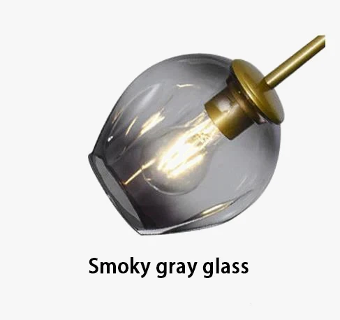 Lustre à Led Moderne En Verre à Bulles Design élégant Pour Intérieur 11 Lustre à Led Moderne En Verre à Bulles Design élégant Pour Intérieur – Image 9