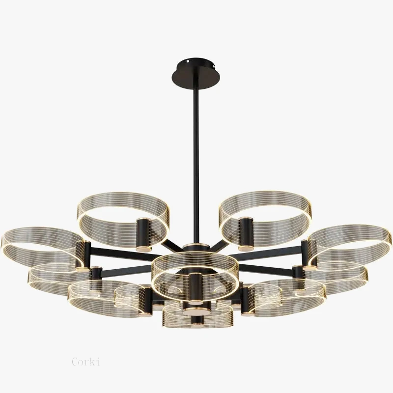 Lustre LED Nordique Minimaliste En Acrylique Créatif Design Moderne 8 Lustre LED Nordique Minimaliste En Acrylique Créatif Design Moderne – Image 6