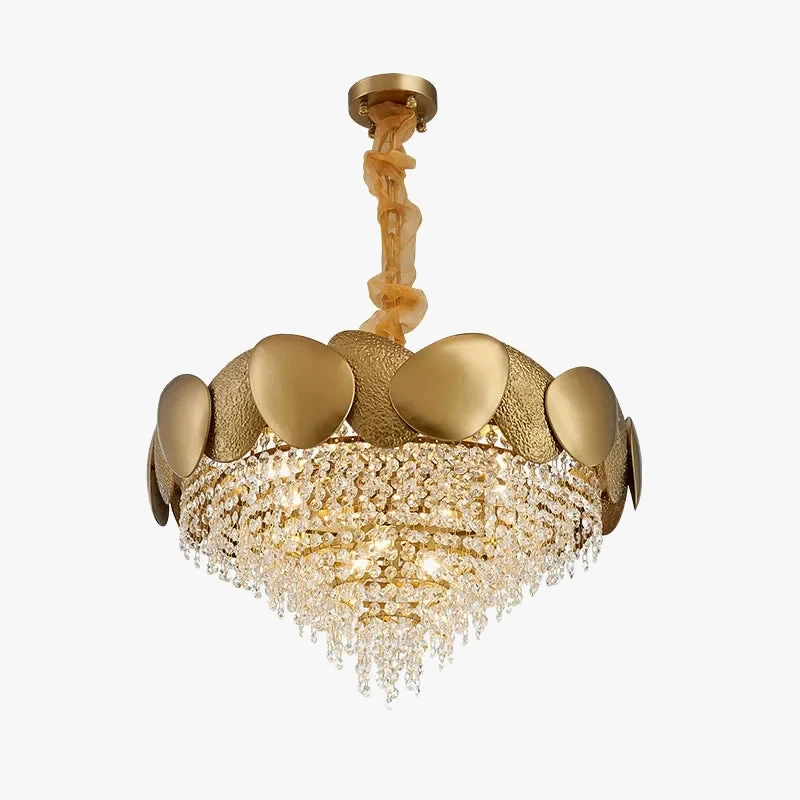 Lustre Moderne En Cristal Avec Pampilles Et Led 8 Lustre Moderne En Cristal Avec Pampilles Et Led – Image 6