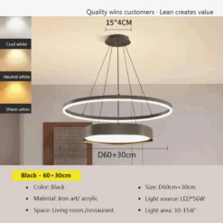 Lustre Moderne à Led Créatif Pour Décoration Intérieure 16 Lustre Moderne à Led Créatif Pour Décoration Intérieure -Lumeers Boutique lustre moderne led cr atif pour d coration int rieure 6