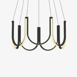 Lustre Moderne LED En Forme D'arc Unalli