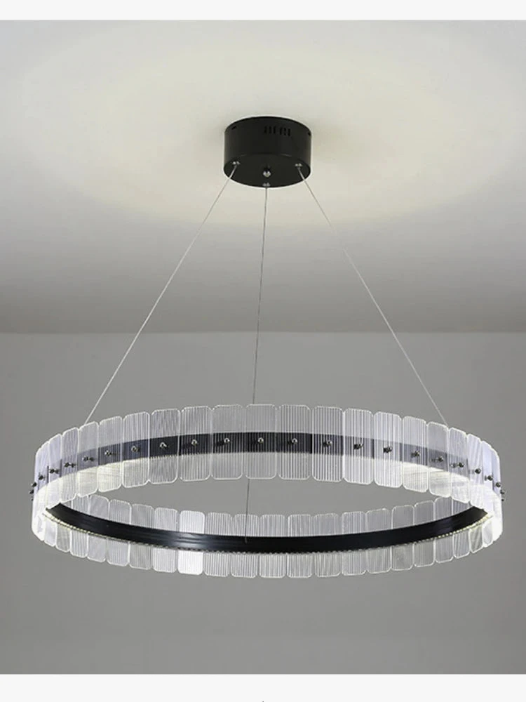 Lustre Postmoderne Minimaliste Avec Anneau Circulaire Créatif 7 Lustre Postmoderne Minimaliste Avec Anneau Circulaire Créatif – Image 5