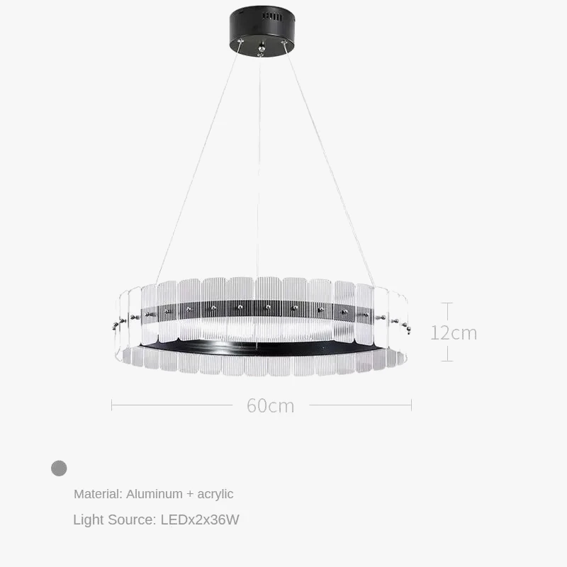 Lustre Postmoderne Minimaliste Avec Anneau Circulaire Créatif 11 Lustre Postmoderne Minimaliste Avec Anneau Circulaire Créatif – Image 9