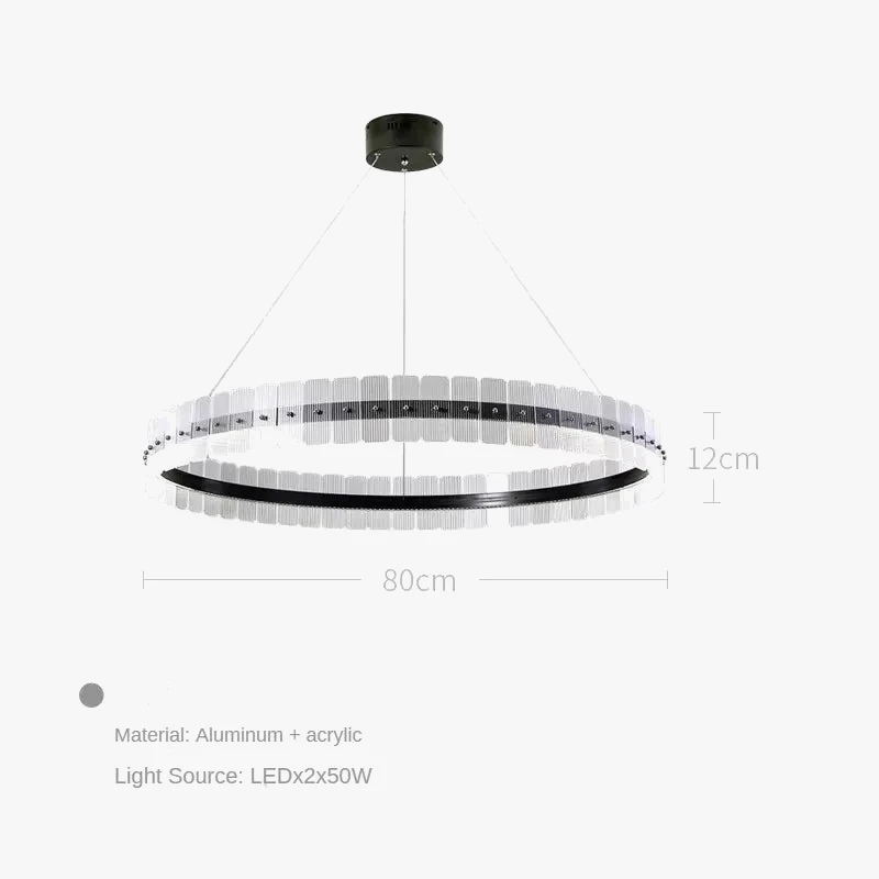 Lustre Postmoderne Minimaliste Avec Anneau Circulaire Créatif 12 Lustre Postmoderne Minimaliste Avec Anneau Circulaire Créatif – Image 10