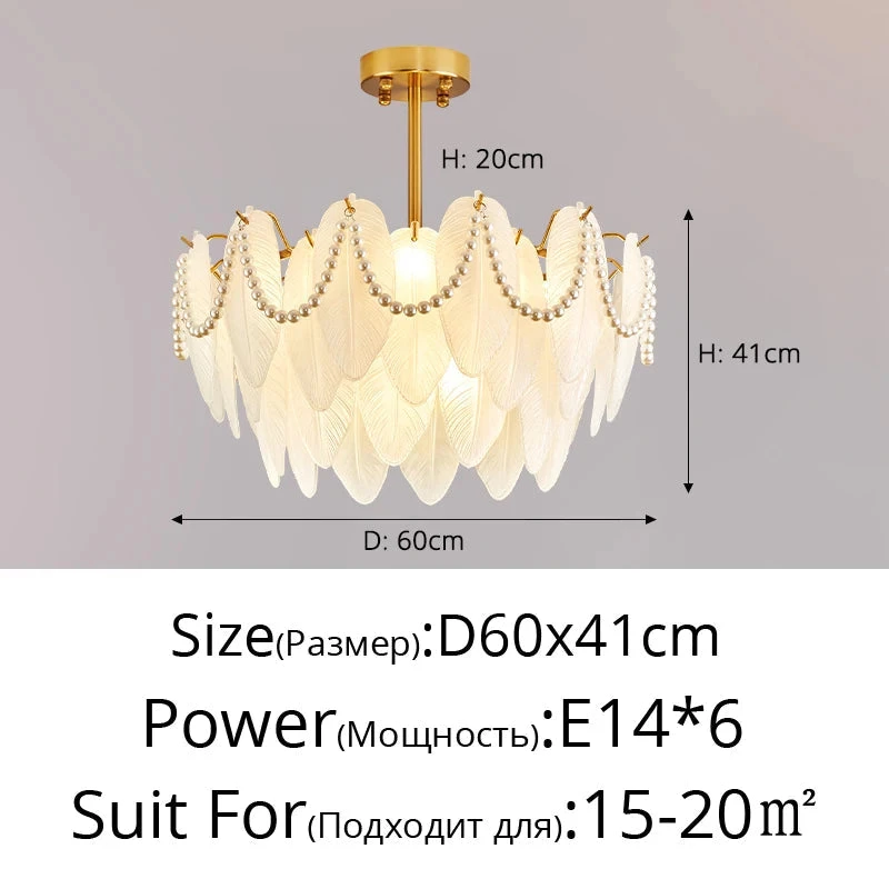 Lustre Rétro En Plumes Pour Une Ambiance Romantique Et Luxueuse 11 Lustre Rétro En Plumes Pour Une Ambiance Romantique Et Luxueuse – Image 9