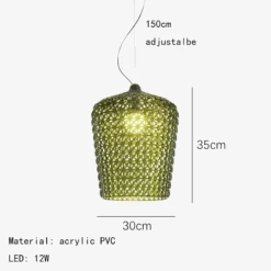 Lustre Suspendu à Led En Acrylique Design Nordique Pour éclairage Intérieur -Lumeers Boutique lustre suspendu led en acrylique design nordique pour clairage int rieur 6