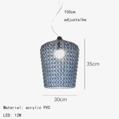 Lustre Suspendu à Led En Acrylique Design Nordique Pour éclairage Intérieur -Lumeers Boutique lustre suspendu led en acrylique design nordique pour clairage int rieur 7