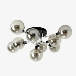 Plafonnier Design à LED Avec Bras Et Boules En Verres Glass