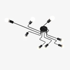 Plafonnier Design à LED Avec Plusieurs Bras