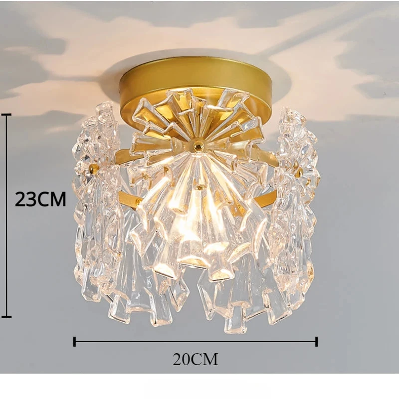 Plafonnier En Verre Flocon De Neige Design Moderne Luxe 9 Plafonnier En Verre Flocon De Neige Design Moderne Luxe – Image 7