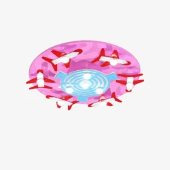 Plafonnier Enfant Rond Avec Des Avions