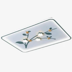 Plafonnier Led Design Floral Pour Décoration Moderne De Plafond -Lumeers Boutique plafonnier led design floral pour d coration moderne de plafond 5