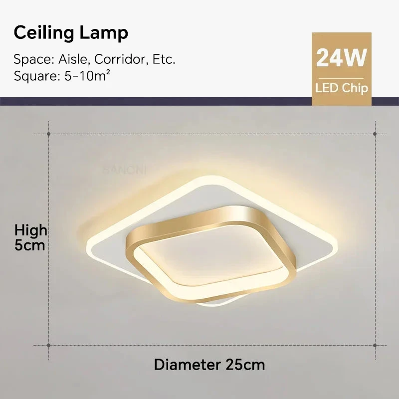 Plafonnier Led Design Moderne Luminaire Décoratif D'intérieur Idéal 11 Plafonnier Led Design Moderne Luminaire Décoratif D'intérieur Idéal – Image 9