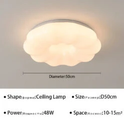 Plafonnier Led Moderne En Forme De Nuage Décoratif Intérieur -Lumeers Boutique plafonnier led moderne en forme de nuage d coratif int rieur 8