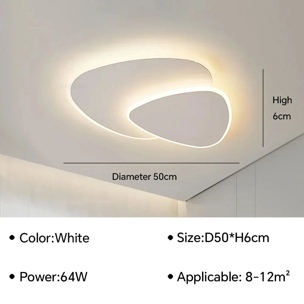 Plafonnier Led Moderne Pour Décoration Intérieure Et éclairage Design 12 Plafonnier Led Moderne Pour Décoration Intérieure Et éclairage Design – Image 10