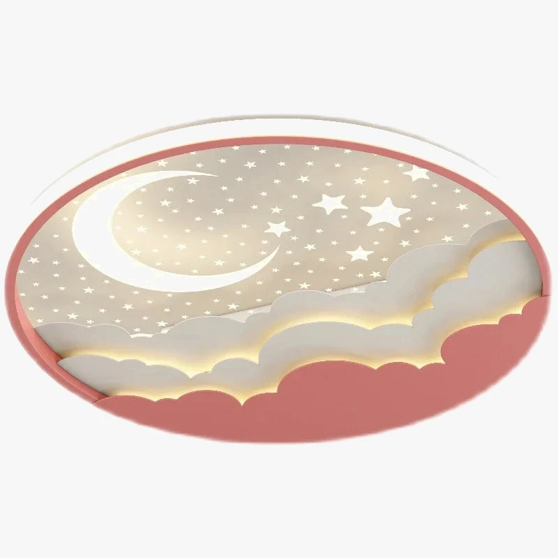 Plafonnier Led Moderne étoile Lune Pour Décoration Et Lecture 7 Plafonnier Led Moderne étoile Lune Pour Décoration Et Lecture – Image 5