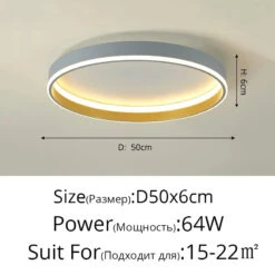 Plafonnier Led Nordique Moderne Pour Salon -Lumeers Boutique plafonnier led nordique moderne pour salon 7