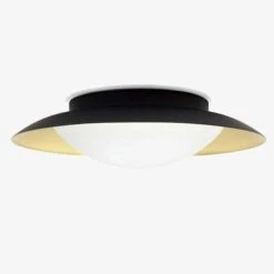 Plafonnier Moderne LED Avec Abat-jour Arrondi Et Boule Lumineuse