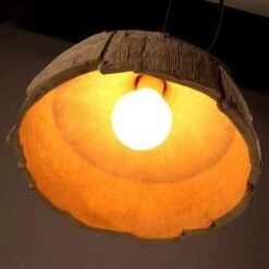 Suspension Retro LED Avec Abat-jour Imitation écorce -Lumeers Boutique product image 1016712476 3ec272f3 9f86 43ec a816 59f52d6cdb2b