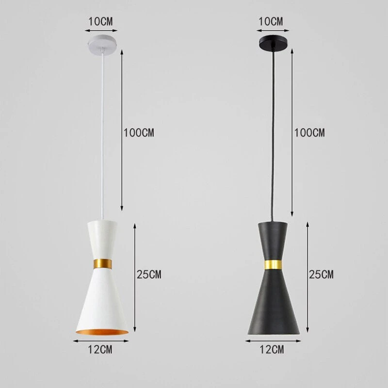 Suspension Moderne LED En Forme D'horloge Métallique Gadea 5 Suspension Moderne LED En Forme D'horloge Métallique Gadea – Image 3