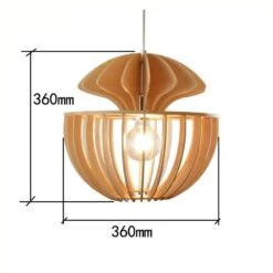 Suspension Moderne LED Ronde En Bois Style Ouovo -Lumeers Boutique product image 1049676312 24ceda61 4427 426a bd1b bd85e6ff6d25