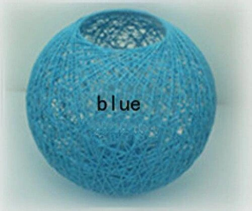 Suspension En Rotin LED Avec Boule Colorée Simple 11 Suspension En Rotin LED Avec Boule Colorée Simple – Image 9